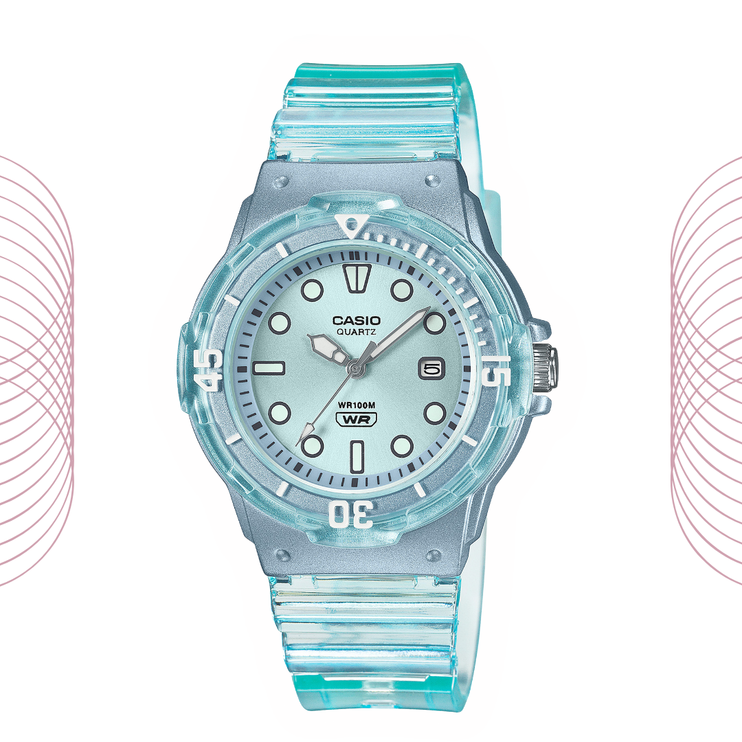 Casio LRW-200HS-2EVDF Ladies Analog Sports Watch Blue for Women