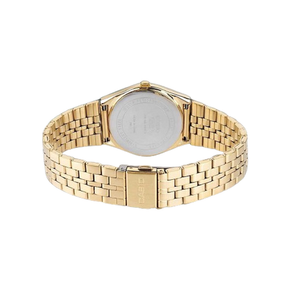 Casio MTP-B145G-9AVDF Men's Gold Tone Stainless Steel Watch Gold Dial