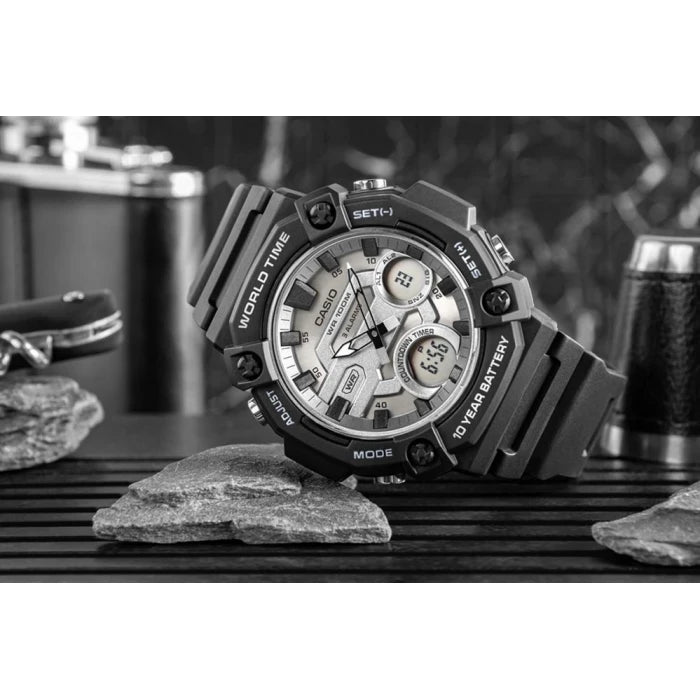Casio AEQ-120W Series Analog Digital Sports Watch for Men