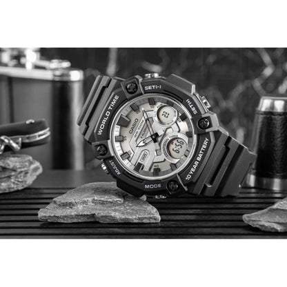 Casio AEQ-120W Series Analog Digital Sports Watch for Men