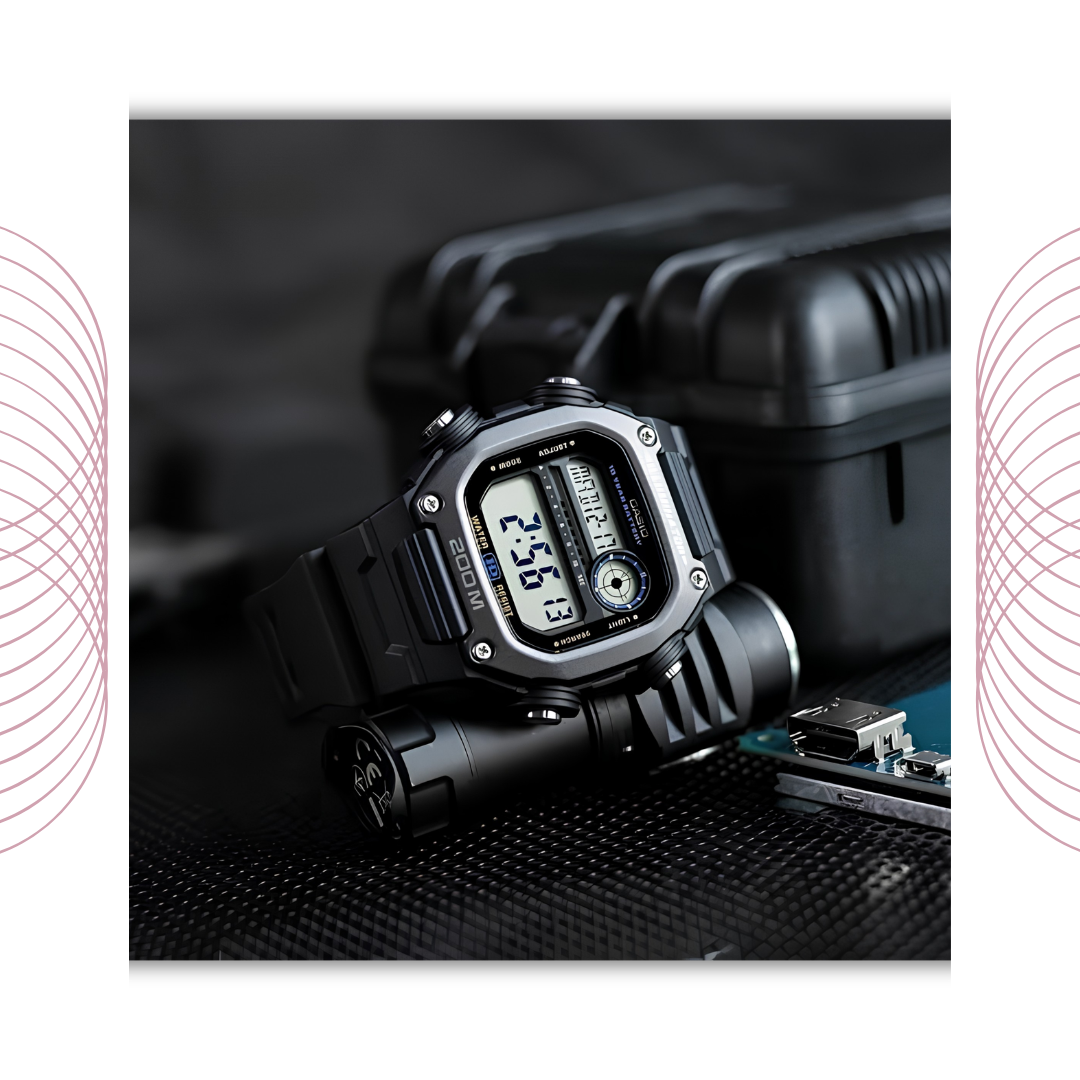 Casio DW-291HX-1AVDF Heavy Duty Digital Sports Watch for Men