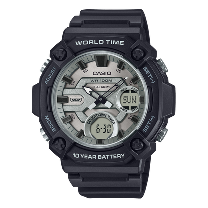 Casio AEQ-120W Series Analog Digital Sports Watch for Men