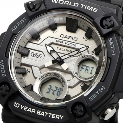 Casio AEQ-120W Series Analog Digital Sports Watch for Men