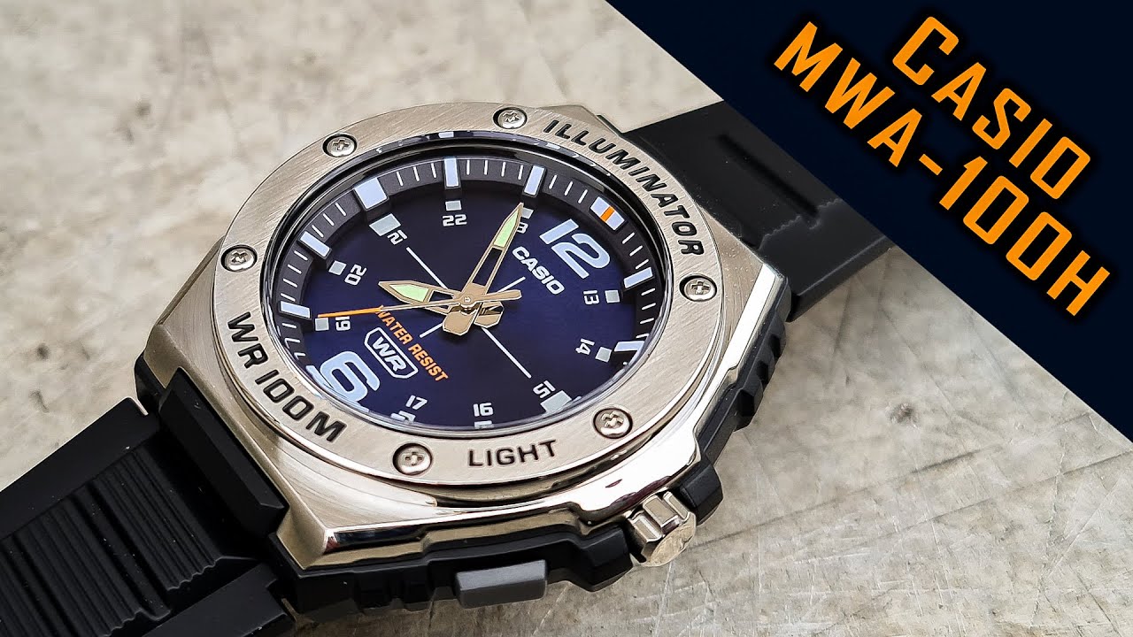 Casio MWA-100H Series Men's Analog Sports Watch