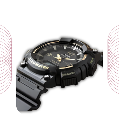 Casio AQ-S810W-1A3VDF Solar Powered Analog Digital Sports Watch for Men