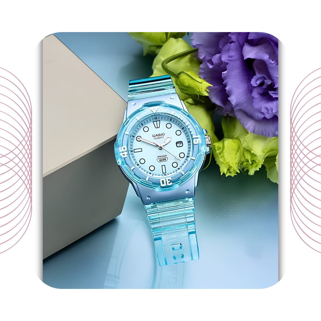 Casio LRW-200HS-2EVDF Ladies Analog Sports Watch Blue for Women